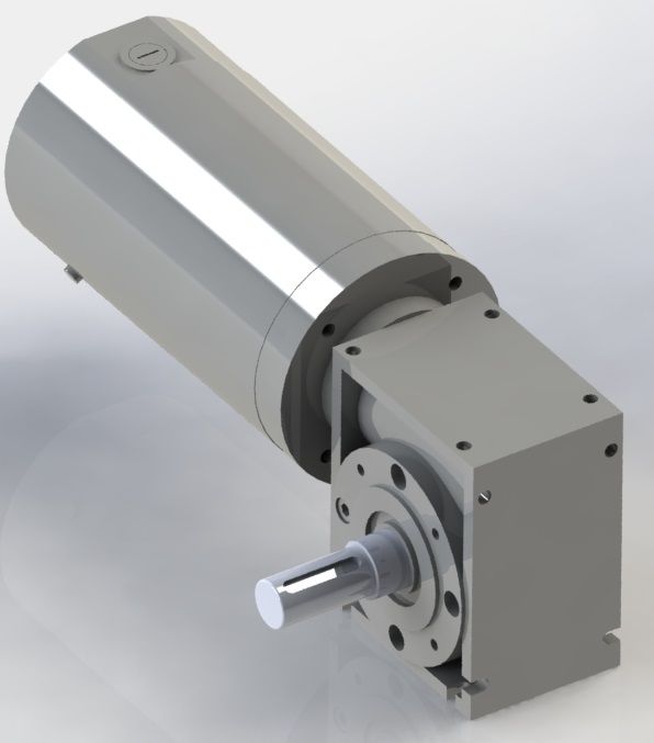 Motion Motor and Shaft 1