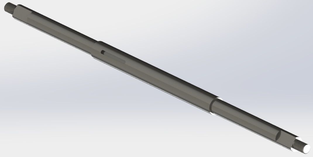 Front and Rear Rail Shaft  (Old Type)