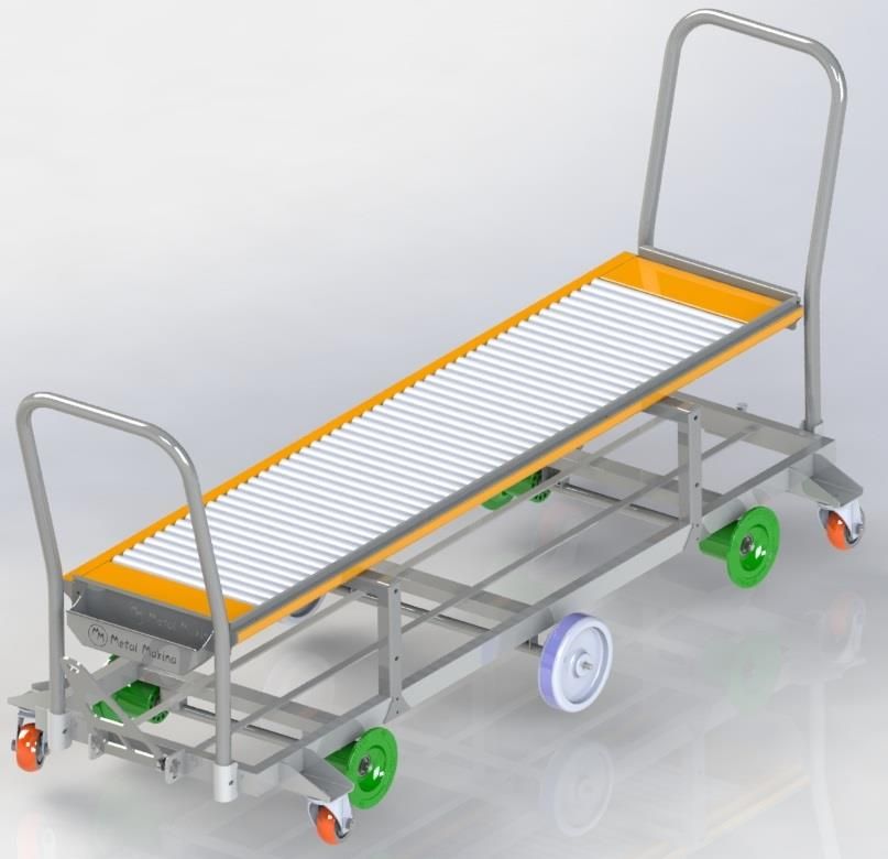 HST-02  Makaralı Hasat Arabası