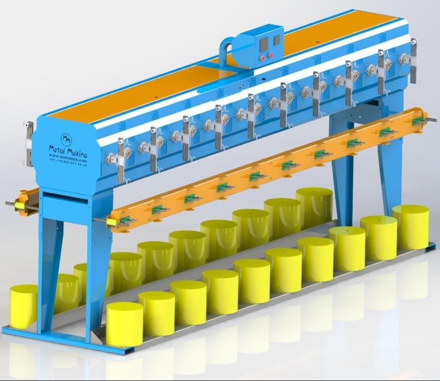 İS-01 Rope Wrapping Machines (Single Wrapping)